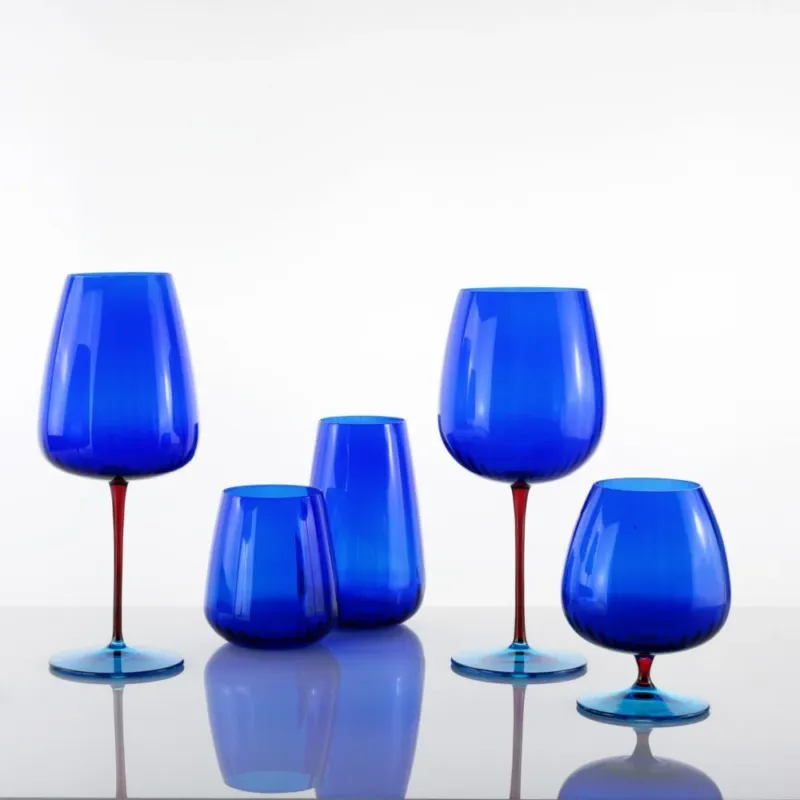 Acquista Ora Set Bicchieri/Calici Joy Blu - Weissestal