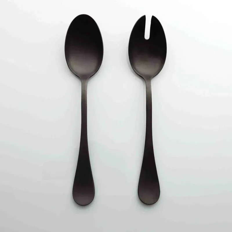Posate Insalata SINTESI VINTAGE BLACK - Weissestal Compra Online