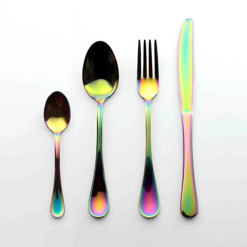 Promozione Esclusiva Set Posate 4 Pz SINTESI COLORMIX - Weissestal