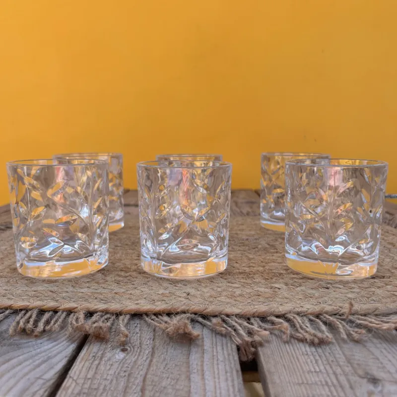 Set 6 Bicchieri LAURUS - Cristalleria Italiana RCR Consegna Rapida