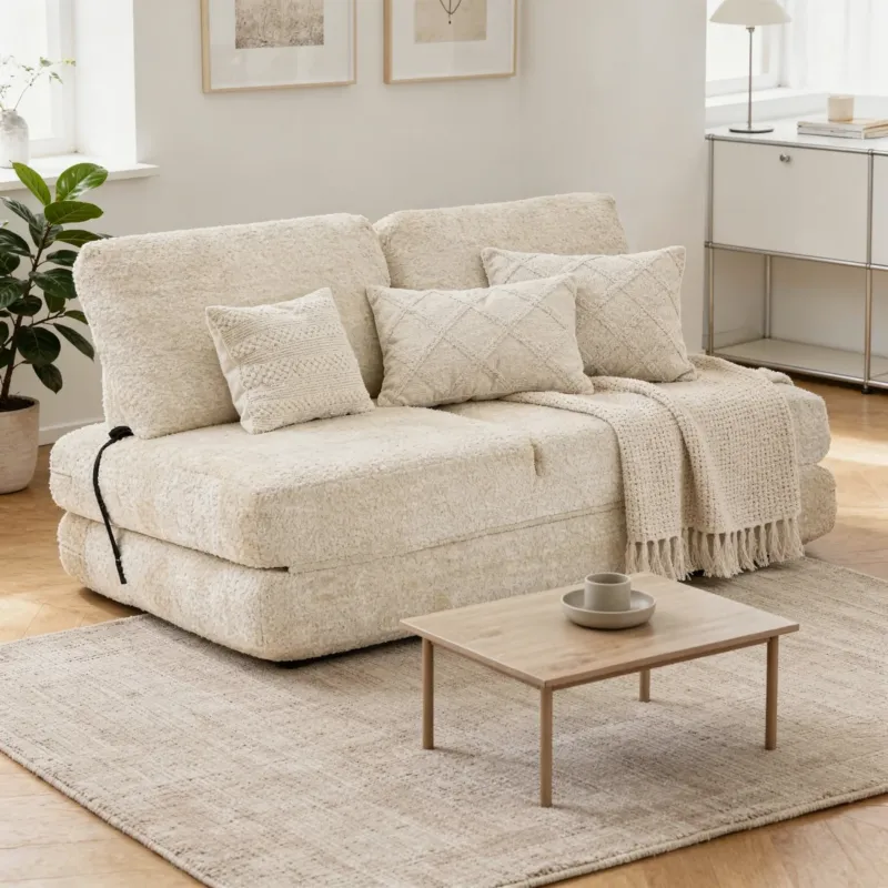 Novità DIVANO/LETTO FASTER BIANCO - FERRETTI