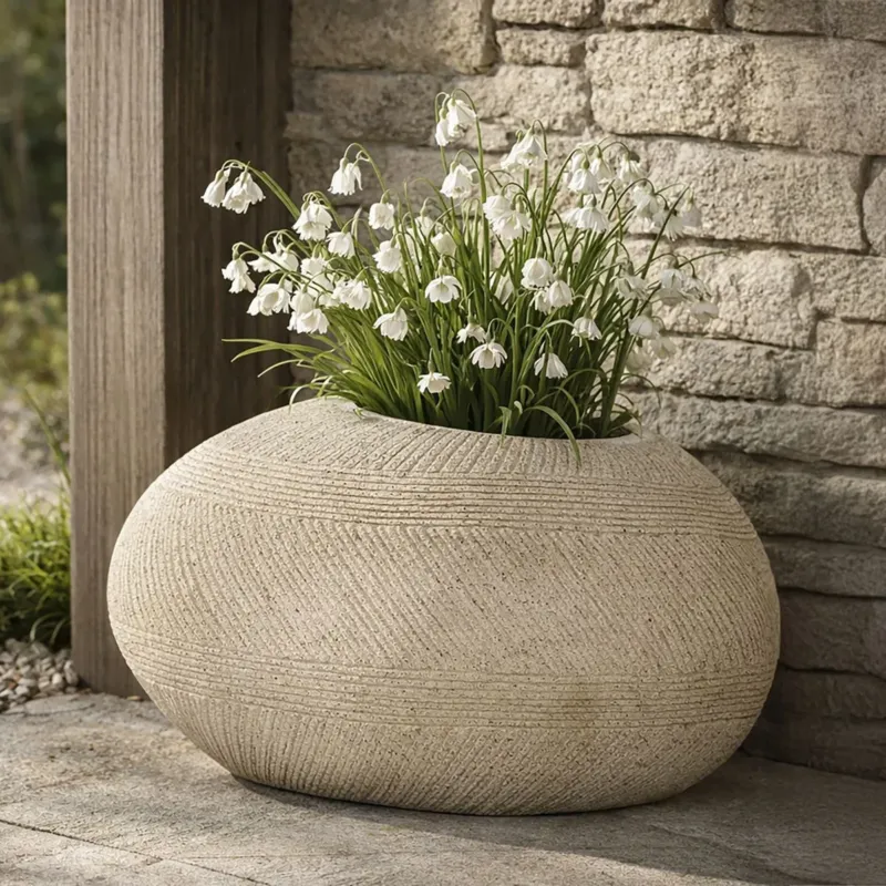 P/VASO DA ESTERNO STONE CM 54,5X42,5X30 - FERRETTI Compra Online