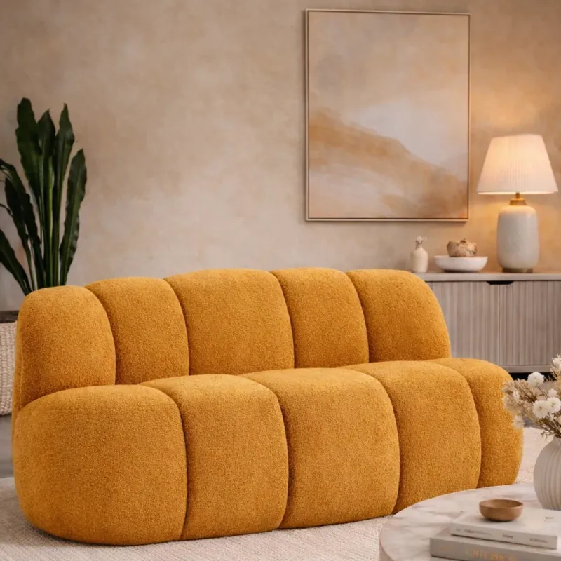DIVANETTO BALL SENAPE - FERRETTI Sconto