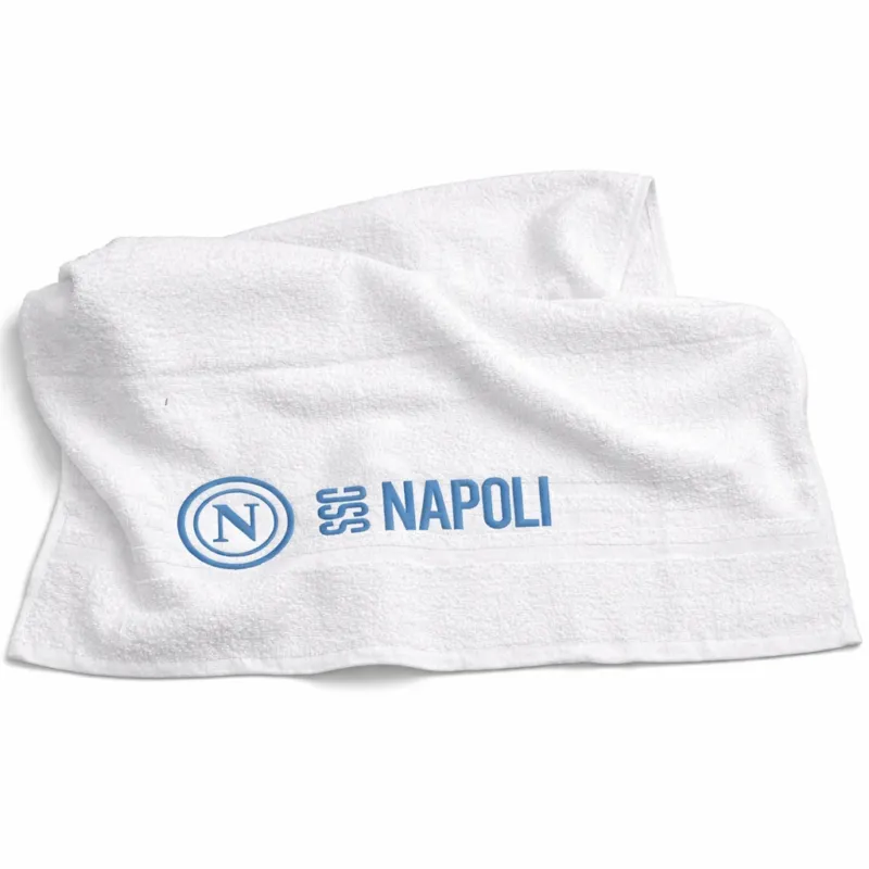 Set Asciugamani 1+1 SSC Napoli Ufficiale 100% Cotone – 100x60 + 60x40 Compra Adesso