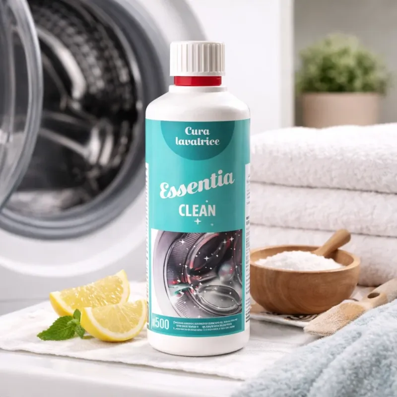Cura Lavatrice Essentia Clean 500 ml – Pulitore Disincrostante Igienizzante Professionale HACCP Promo Stagionale