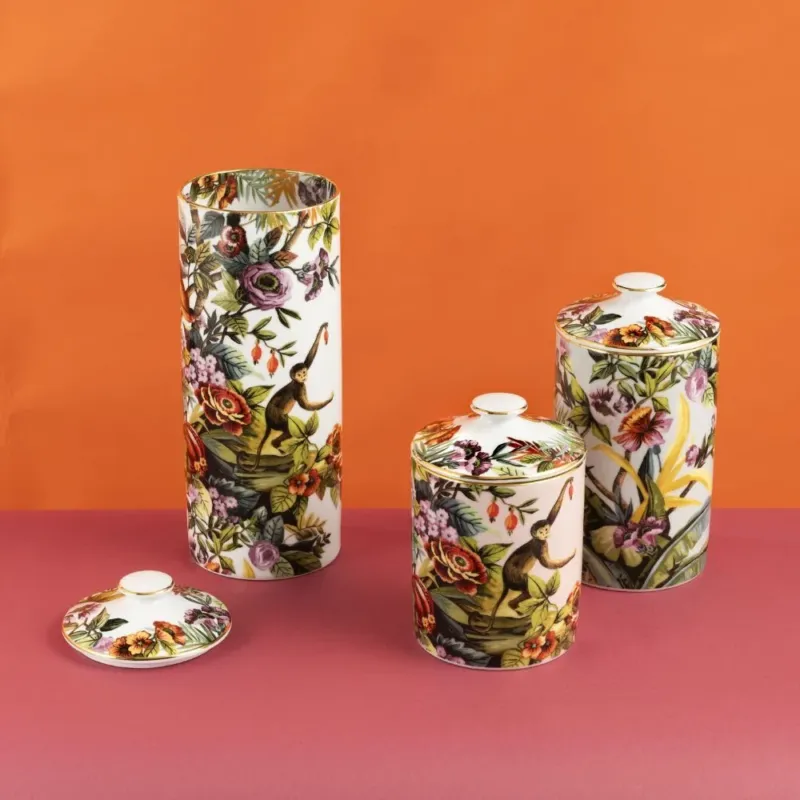 Vasi con Coperchio Exotic Jungle - Weissestal Promozione Esclusiva