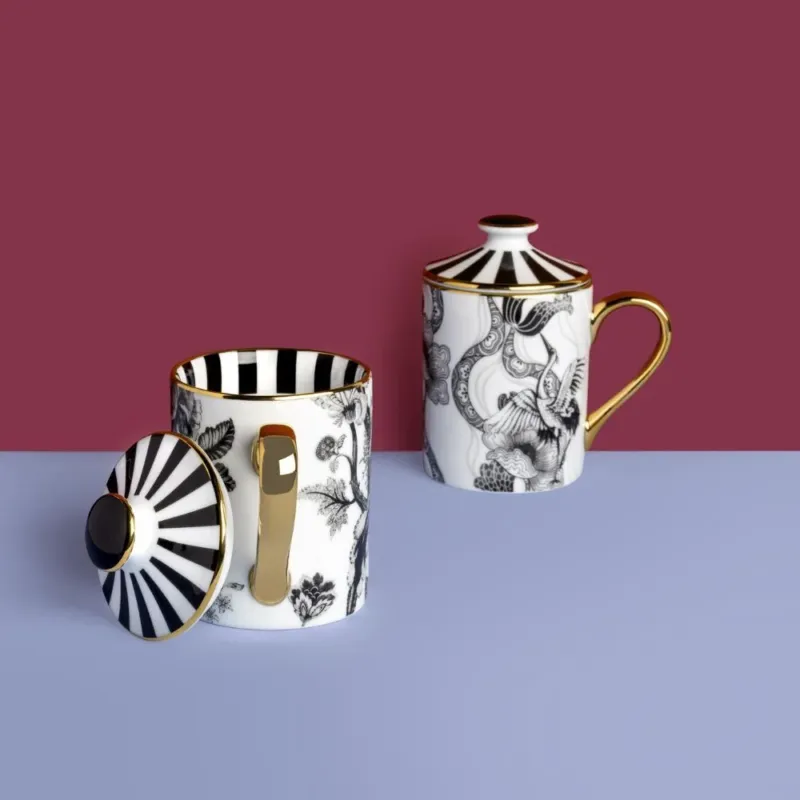 Promozione Mug con Coperchio Souvenirs De Voyage - Weissestal