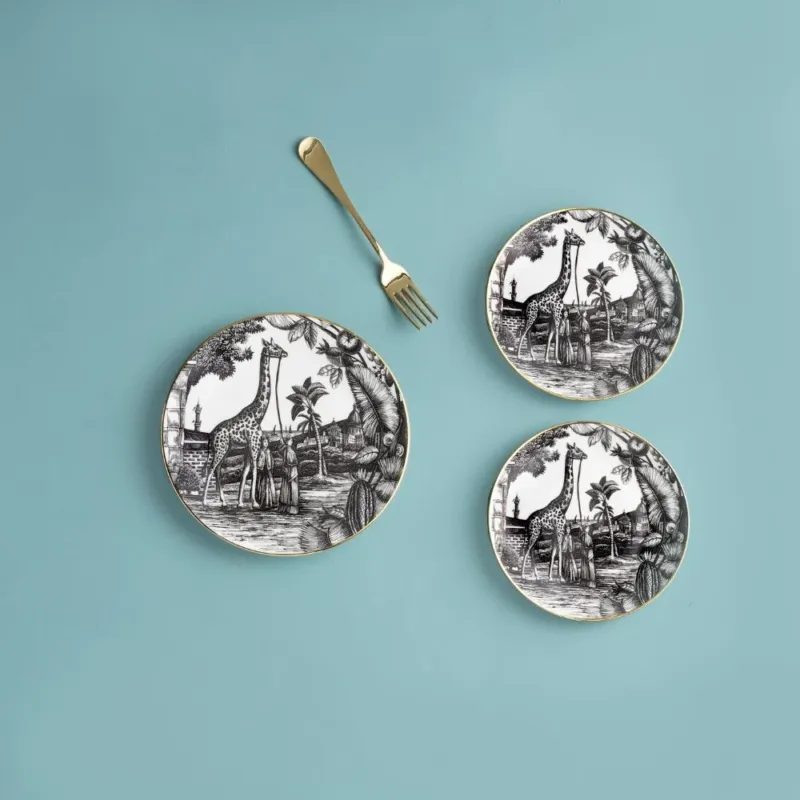 Set 2 Piattini Pane 17 cm Souvenirs De Voyage - Weissestal Novità