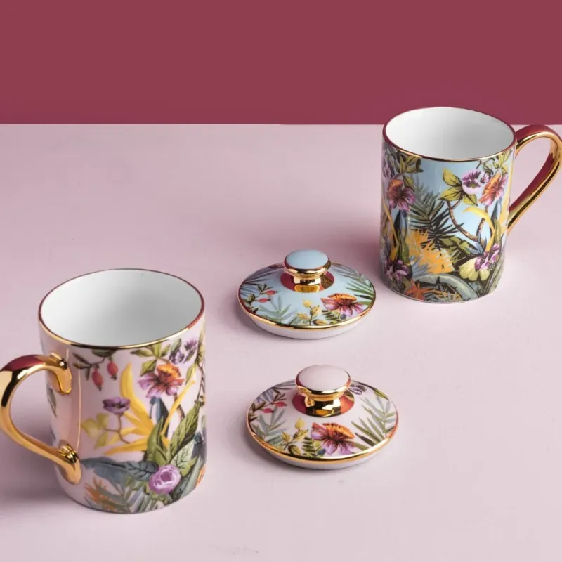 Non Perdere Mug con Coperchio Exotic Jungle - Weissestal