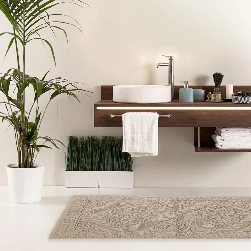 Spedito Oggi Tappeto Arredo Sardo Palau Luxury Giglio - Linea Oro