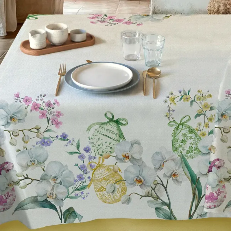 Quantità Limitata Tovaglia Antimacchia RADICI FLORALIA Pasqua - Randi