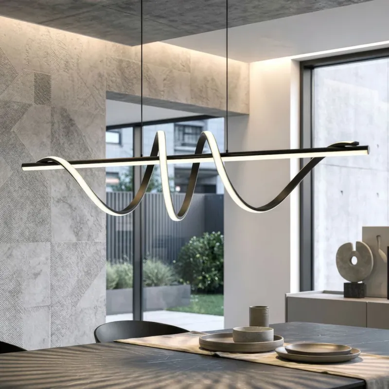 LAMPADARIO LED SPIRAL (LUCE CON 3 TEMPERATURE DI COLORE) - FERRETTI Spedizione Espresso
