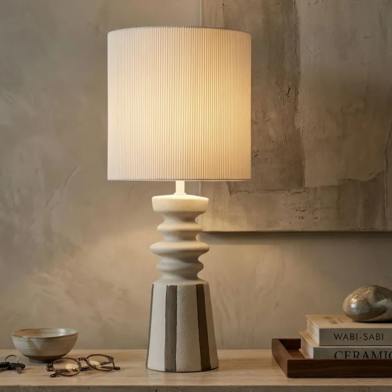 LAMPADA DA TAVOLO TRIBAL CM Ø 26,5X67 - FERRETTI Esclusivo