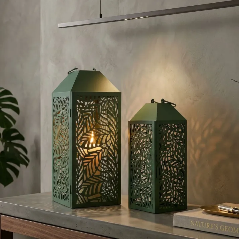 Prezzo Basso LANTERNE CARVING COPPIA - FERRETTI