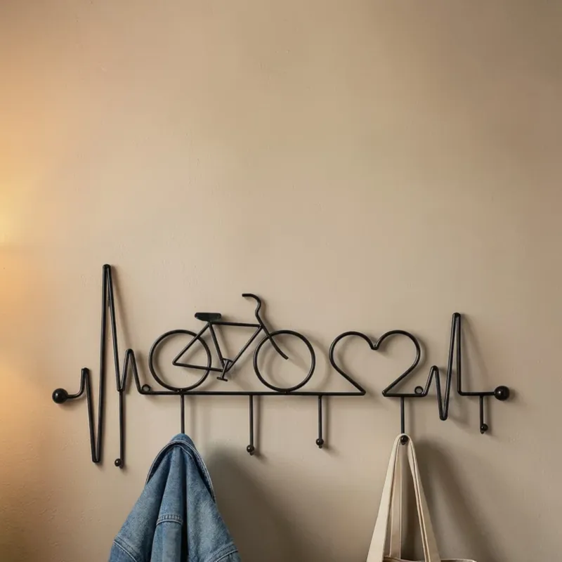 APP/ABITI DA MURO BICICLETTA NERO - FERRETTI Pagamento Sicuro