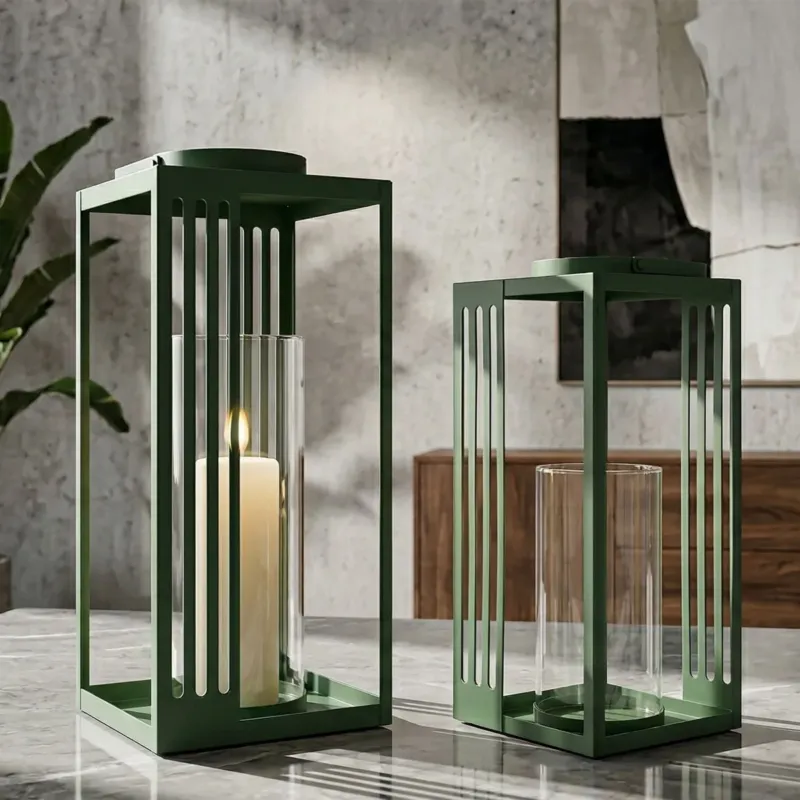 LANTERNE LINEE COPPIA (VETRO TEMPERATO) - FERRETTI Non Perdere
