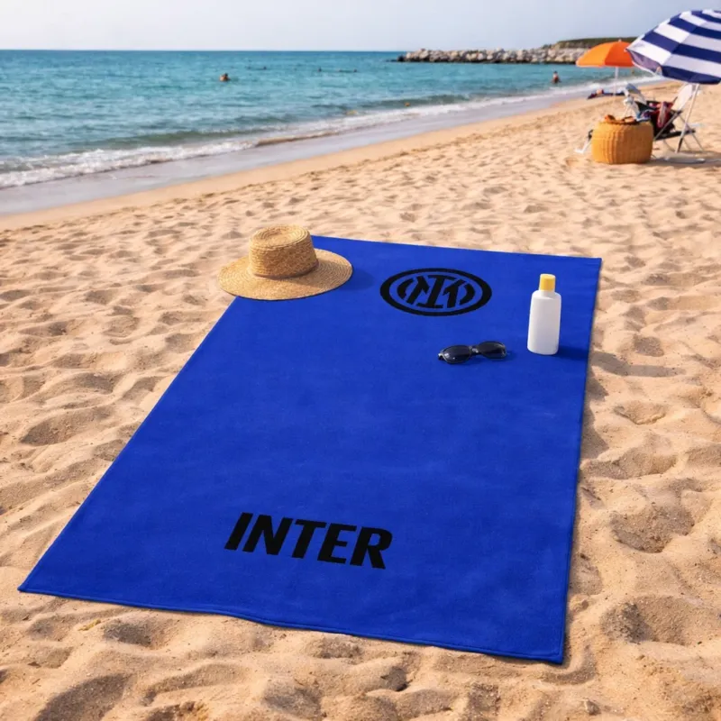 Telo Mare Microfibra Inter 80x160 - Hermet Professionale