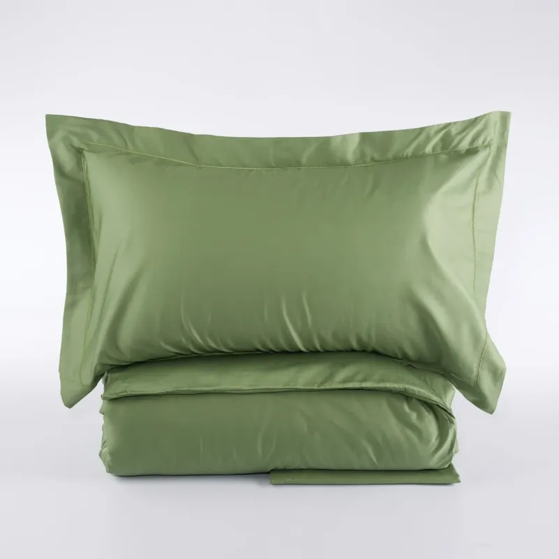 Ultime Pezzi Completo Copripiumino Tiffany in Raso di Cotone 250x210 – Via Roma 60