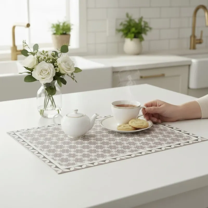 Compra Adesso Tovaglietta Americana Dolce Fiore 33x45 cm in PVC Impermeabile - Made in Italy
