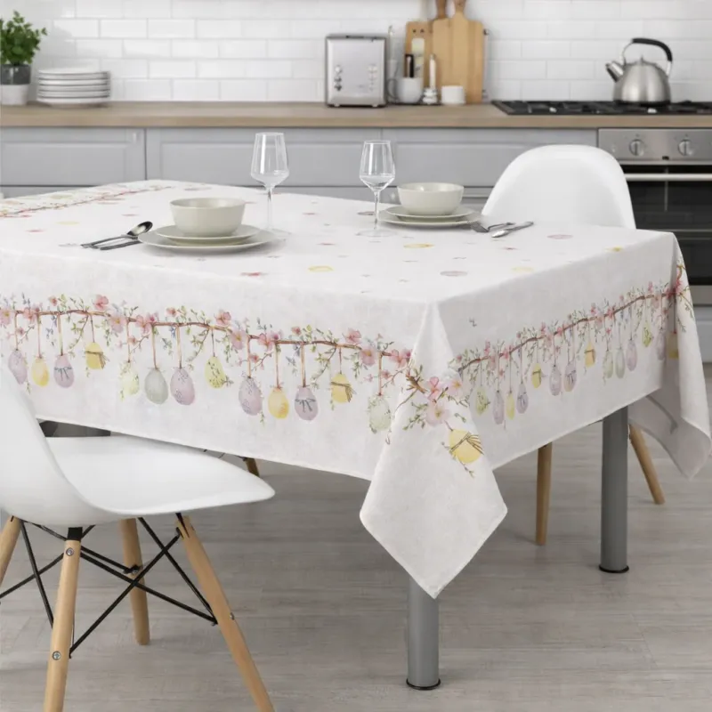 Tovaglia EASTER Dis.6360 per 12 Posti - Kari Offerta Limitata