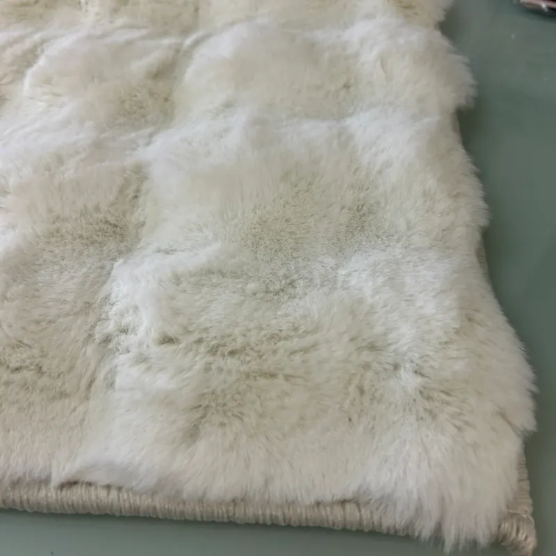 Occasione Tappeto Arredo Bubble Rabbit Linea Oro 60x90 Effetto Pelo Raso Morbido