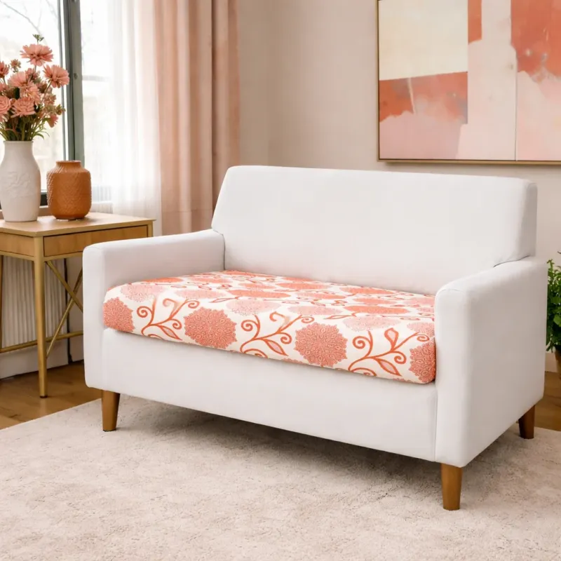 Copricuscino Bielastico Antimacchia Genius Fantasia Vision 2 Posti da 110 a 160 cm - Biancaluna Spedizione Espresso