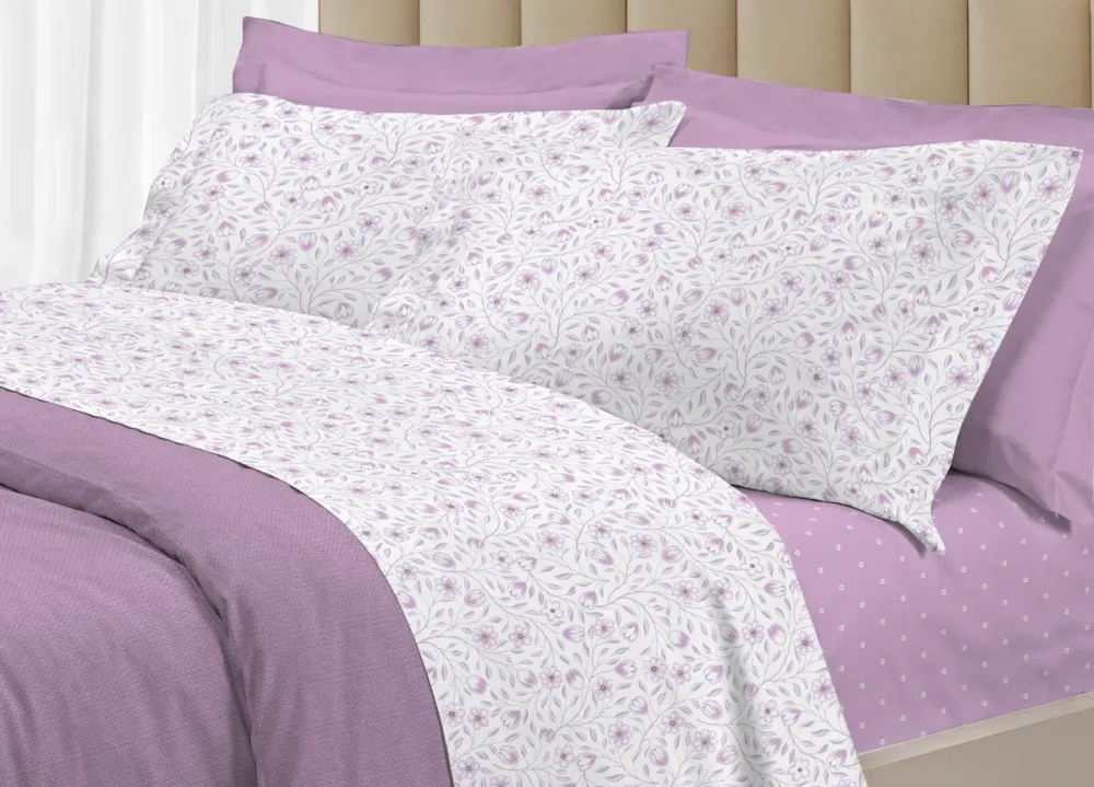 Completo Lenzuola MELODY matrimoniale - La 30Ventisette Offerta