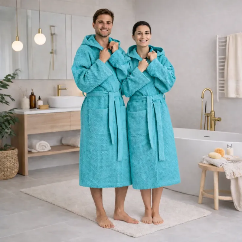 Promozione Accappatoio Maia Karì in Cotone Nido d’Ape – Leggero e Assorbente S M L XL XXL – Vari Colori
