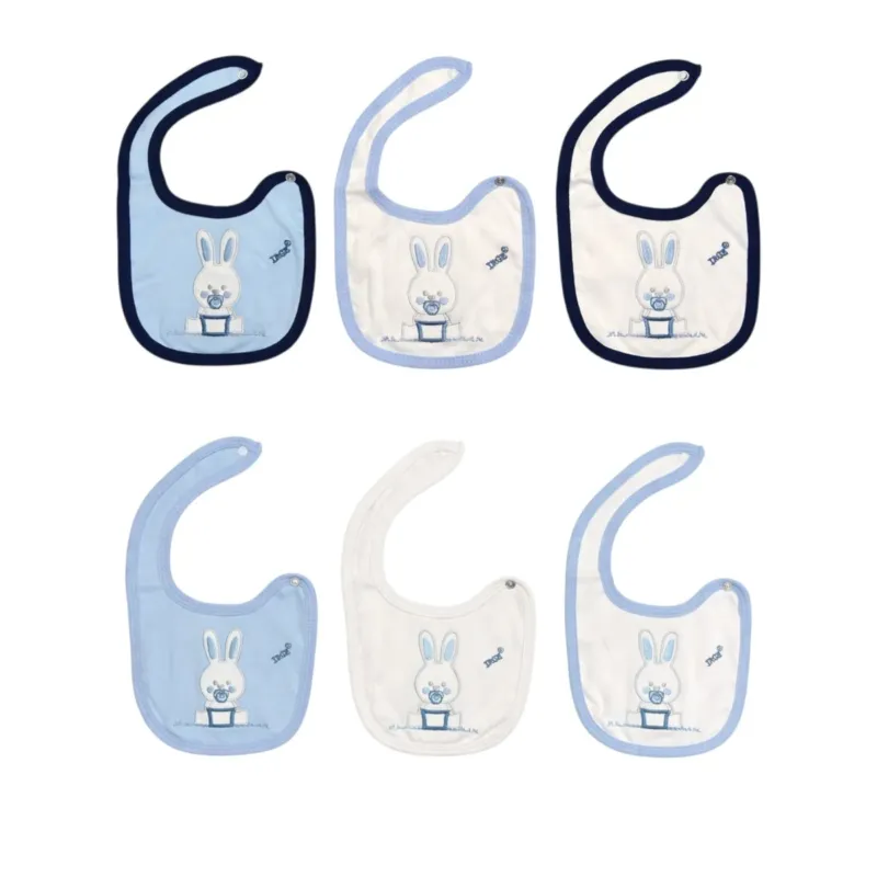 Affare Bavaglini con clip 100% cotone neonato – IRGE