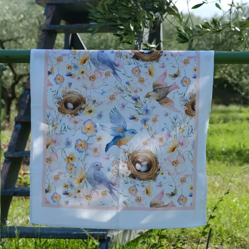 Strofinaccio MELODIA DI PASQUA in Cotone 50x70 cm - Petracchi Affare