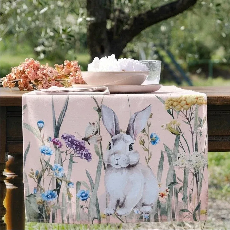 Runner EASTER in Cotone 50x150 cm - Petracchi Nuova Collezione