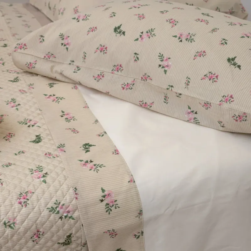 Completo lenzuola Fior di Primavera L’Atelier 17 matrimoniale cotone made in Italy Nuovo Arrivo