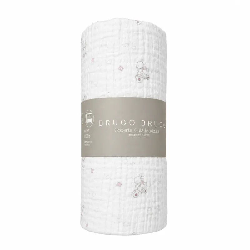 Affare Coperta Culla-Maxiculla in Cotone - Bruco Bruco