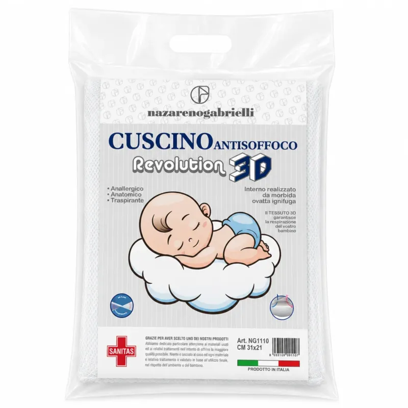 Must-Have Cuscino Antisoffoco Revolution 3D - Nazareno Gabriell
