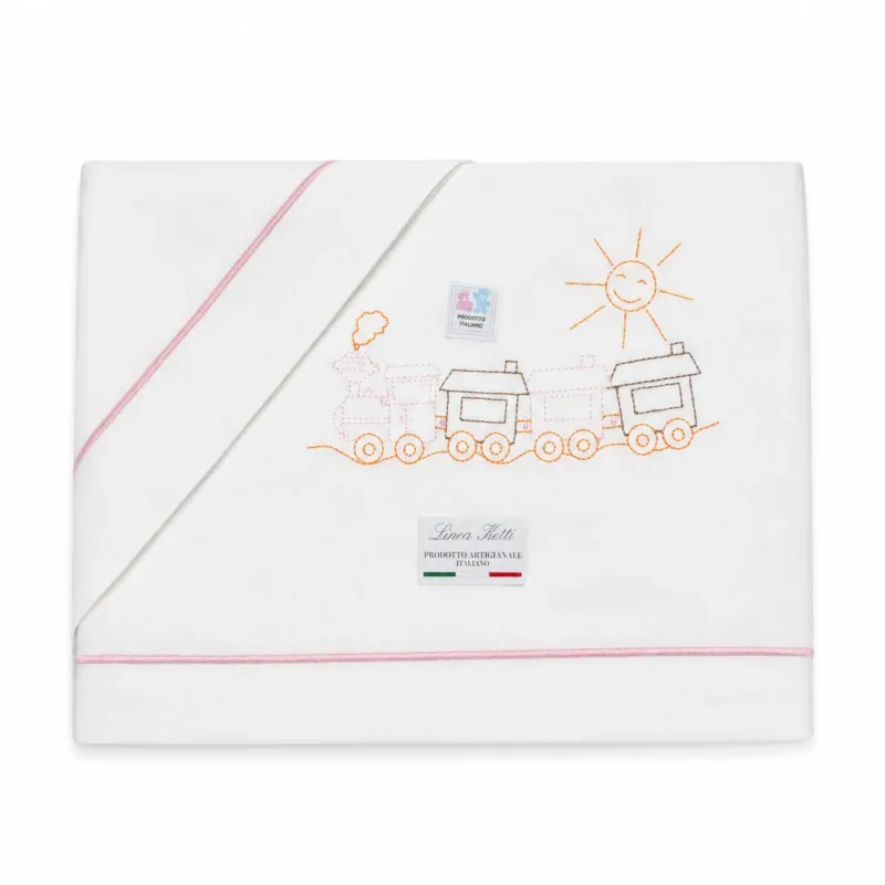 Completo Lenzuola Culla Trenino 100% Cotone - Linea Ketti Acquista Ora