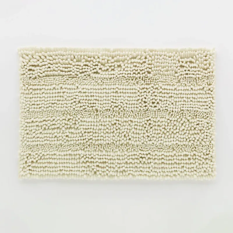 Tappeto Bagno Ricciolo Antiscivolo Linea Oro in Microfibra Assorbente Nuova Collezione