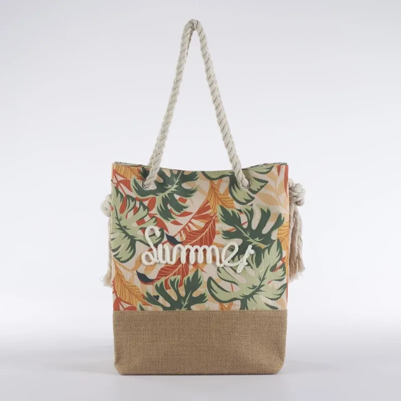 Borsa Mare Koh Samui Con Zip e Tasca Interna Maè - Via Roma 60 Offerta Del Giorno