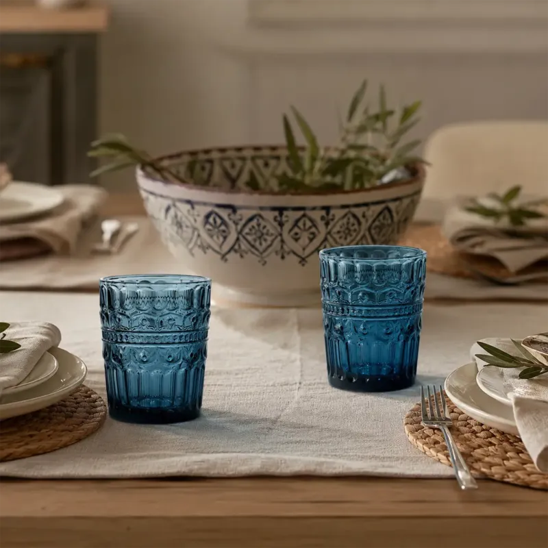 Promozione Esclusiva Set 6 Bicchieri/Calici Heritage Blu - Arca