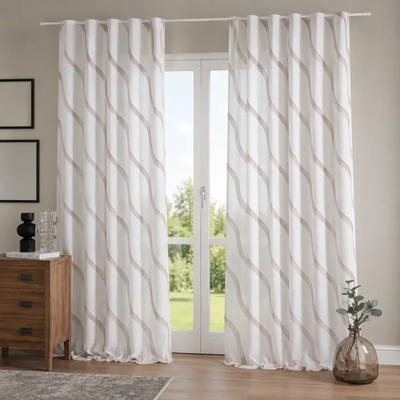 Prezzo Basso Pannello Tenda con Fascia Copri Bastone Marge Maè 145x290 cm - Via Roma 60
