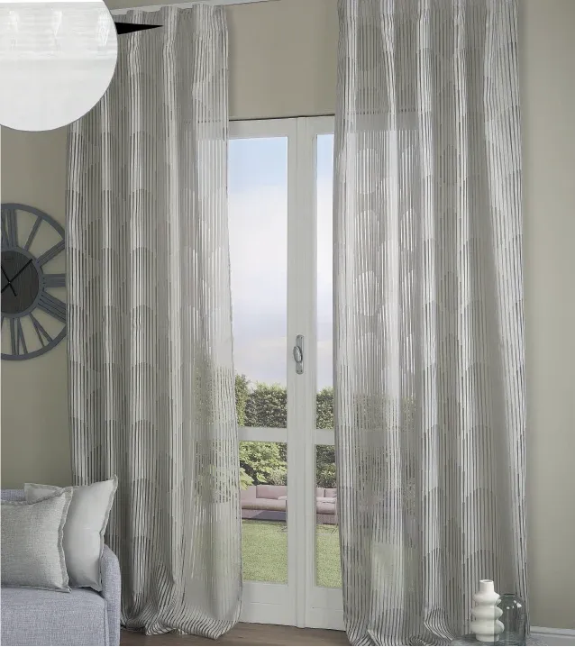 Quantità Limitata Pannello Tenda con Fascia Copri Bastone Larry Maè 145x290 cm - Via Roma 60