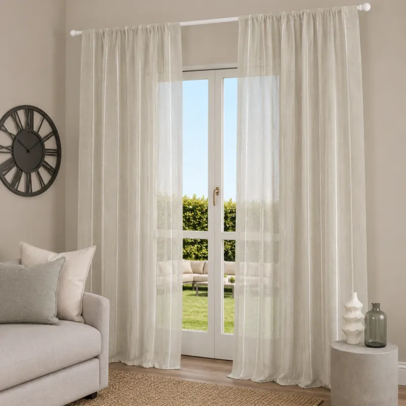 Pannello Tenda con Fascia Copri Bastone Bonnie Maè 145x290 cm - Via Roma 60 Promo Stagionale