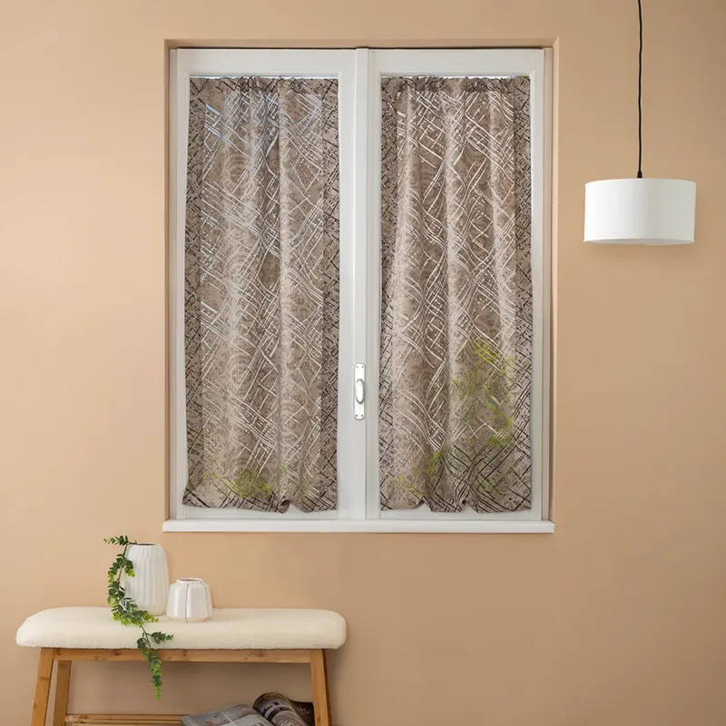 Promozione Coppia Tendine Regolabili Abel Maè 60x150 cm/60x230 cm - Via Roma 60
