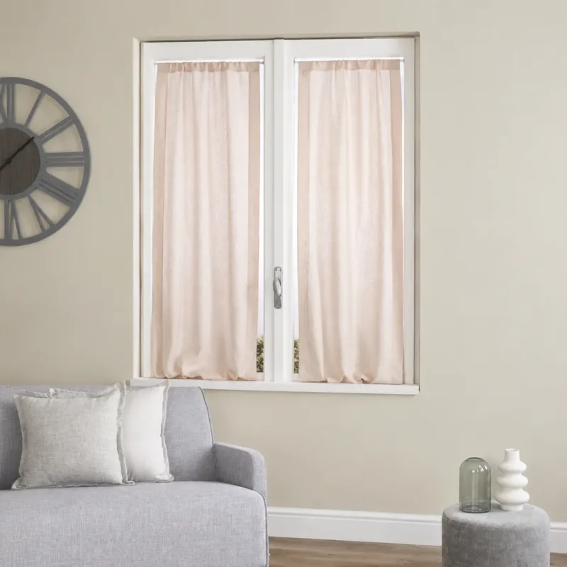 Popolare Coppia Tendine Regolabili Felipa Maè 60x150 cm/60x230 cm - Via Roma 60