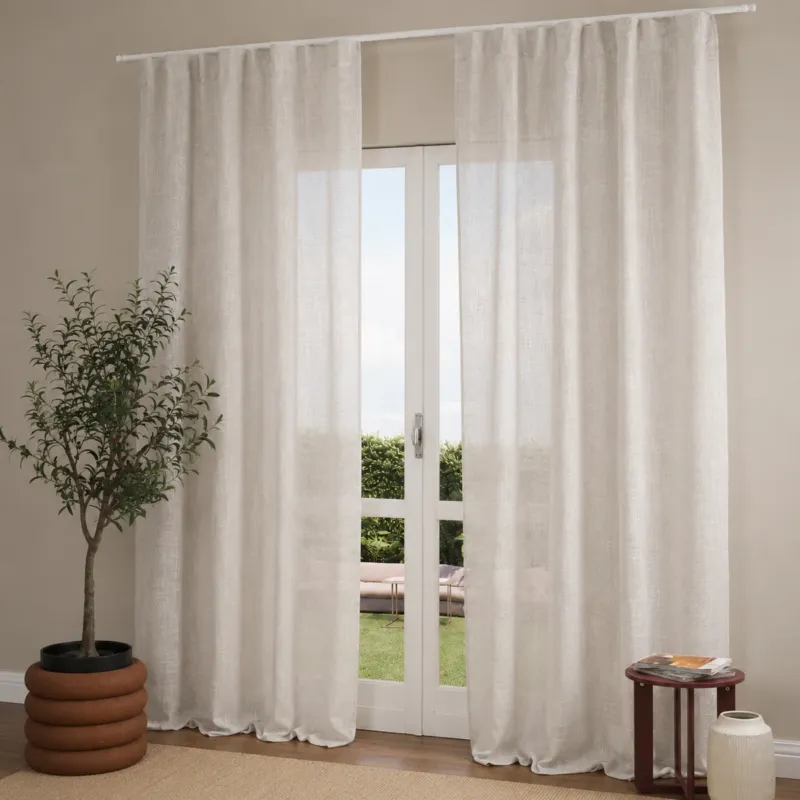 Scelto Dai Clienti Pannello Tenda con Fascia Copri Bastone Pilar Maè 145x290 cm - Via Roma 60