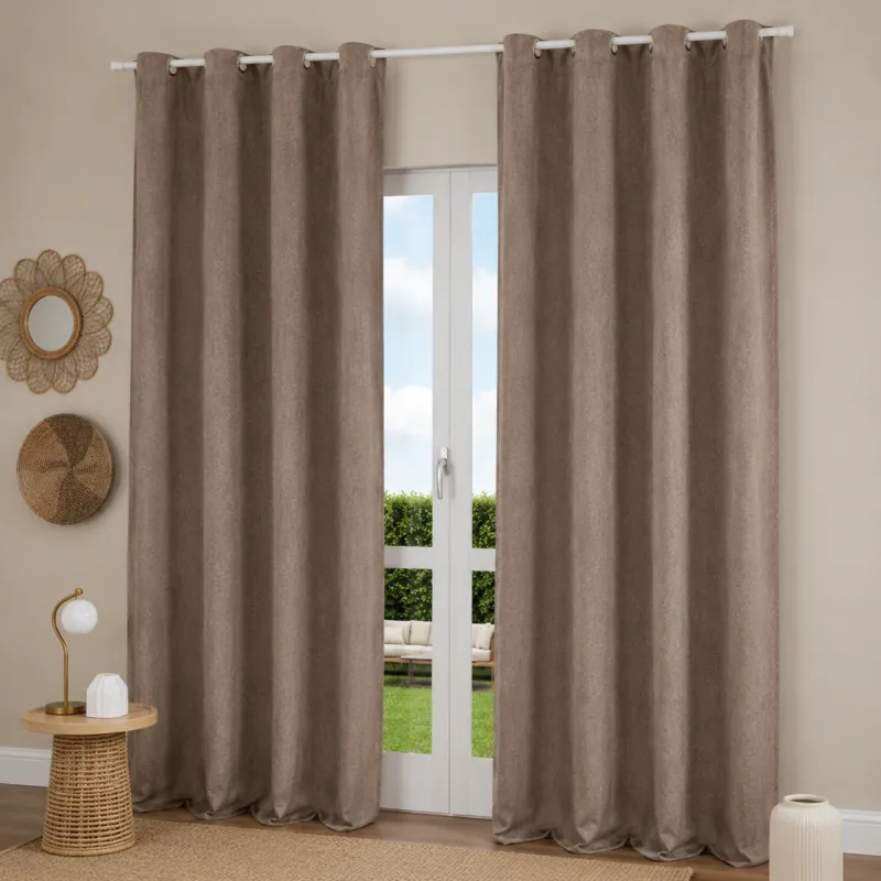 Direttamente Dal Produttore Pannello Tenda con Fascia Copri Bastone Estella Maè 145x290 cm - Via Roma 60